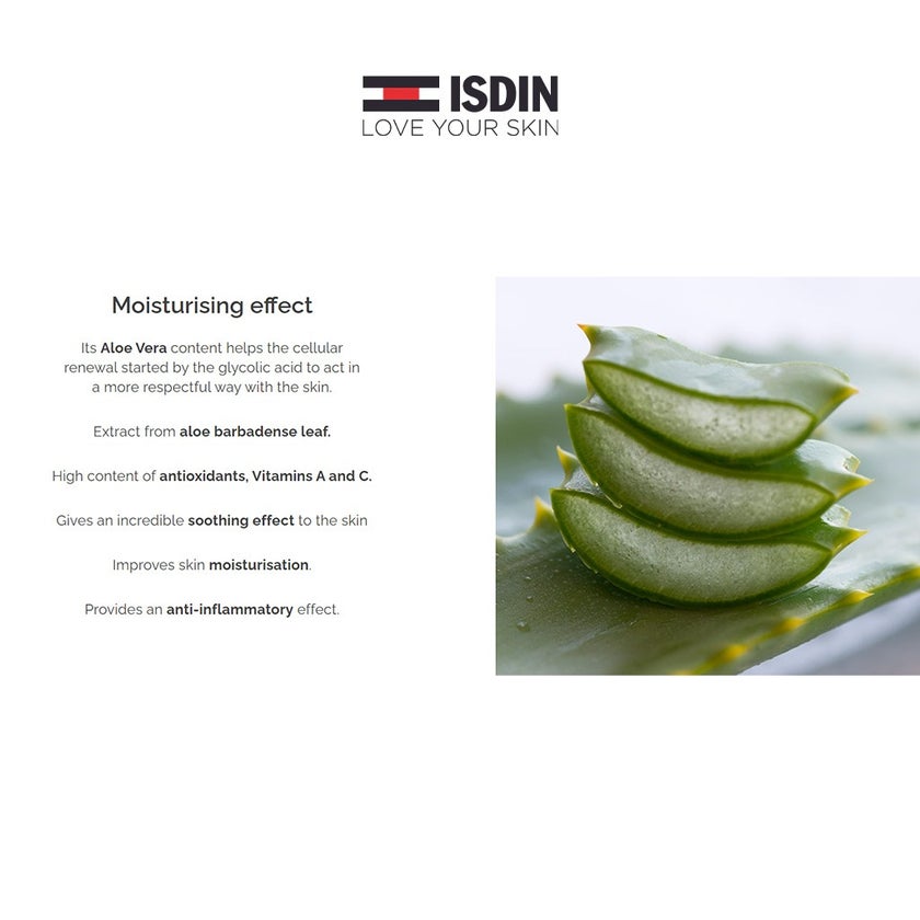 Isdin Isdinceutics Renew Glicoisdin 10 Soft Facial Night Gel with Peeling Glycolic acid 50g