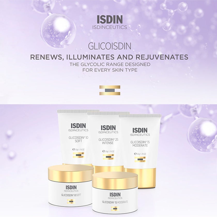 Isdin Isdinceutics Renew Glicoisdin 10 Soft Facial Night Gel with Peeling Glycolic acid 50g