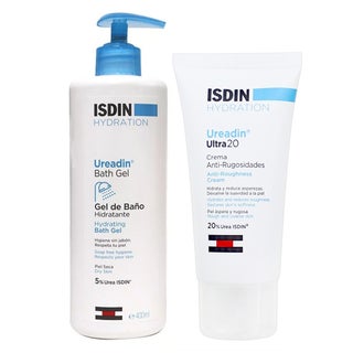Isdin Ureadin Hydrating Bath Gel 400ml + Isdin Ureadin Ultra 20 Anti-Roughness Cream 50ml PROMO PACK
