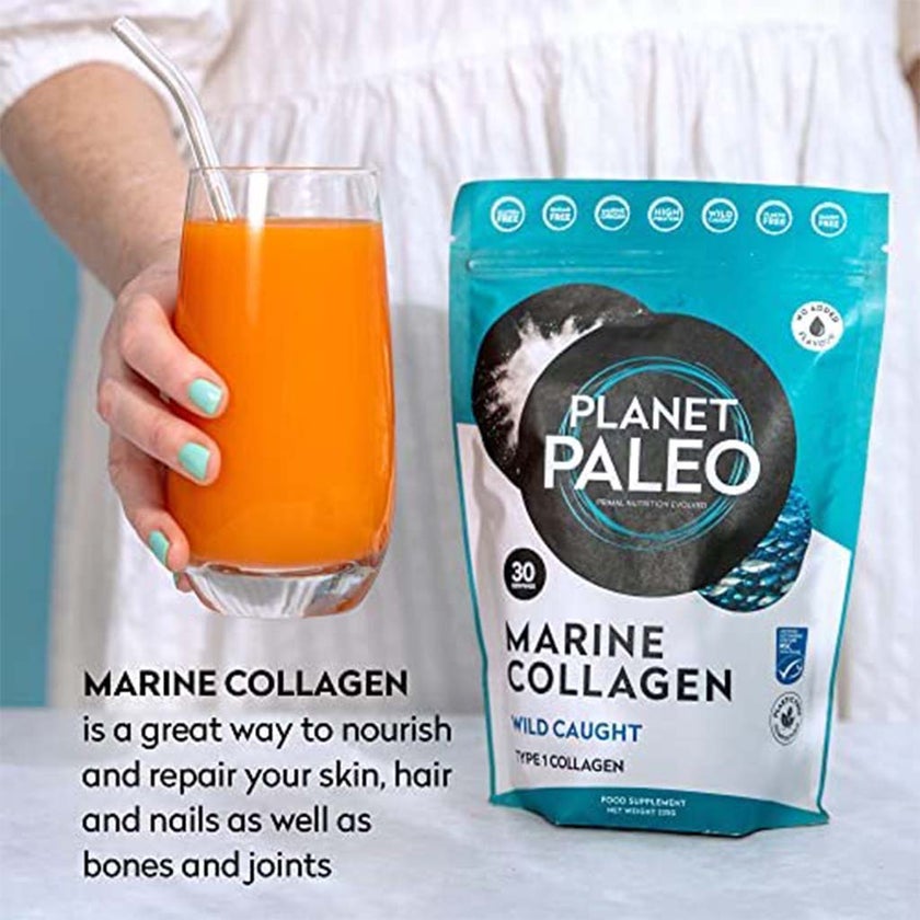 Planet Paleo Organic Marine Type 1 Collagen 225g