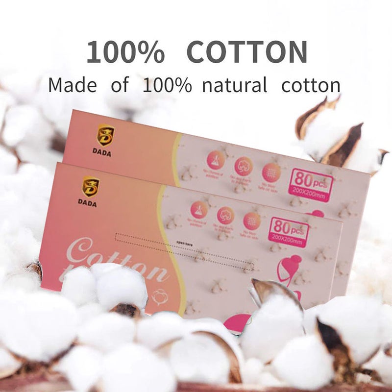 Dada Adults Cotton Tissues, Pack of 80's