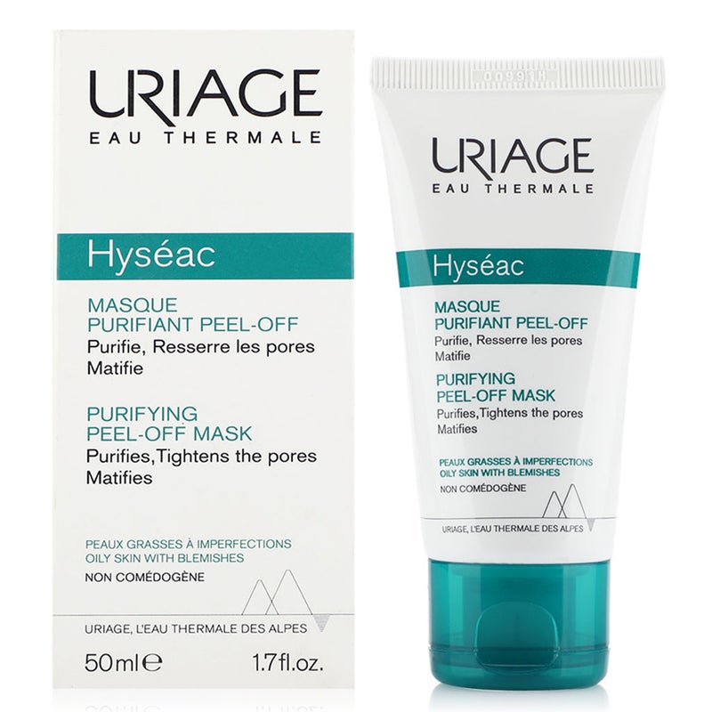 Uriage Hyseac Purifying Peel-Off Mask For Combination to Oily Skin Types 50ml
