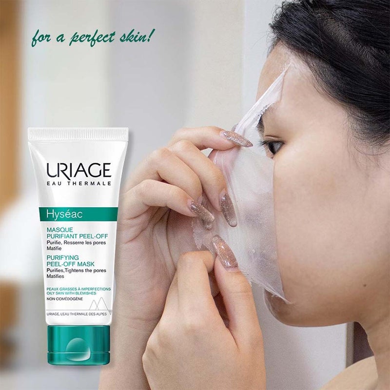 Uriage Hyseac Purifying Peel-Off Mask For Combination to Oily Skin Types 50ml