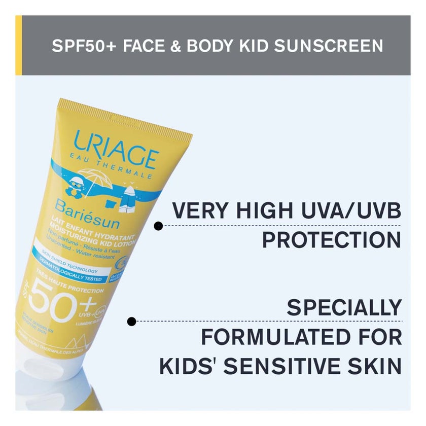 Uriage Bariesun SPF 50+ Moisturizing Lotion For Kids 100ml