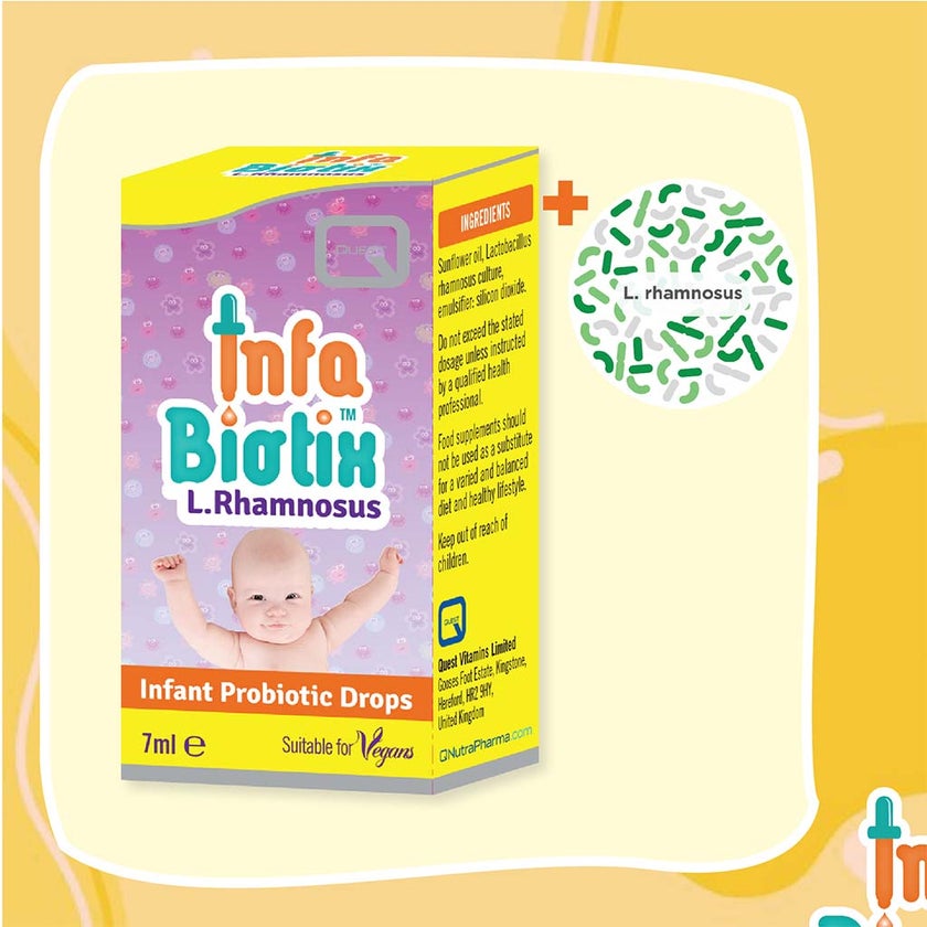 Infabiotix Infant Probiotic Oral Drops For 1 Month To 3 Years 7ml