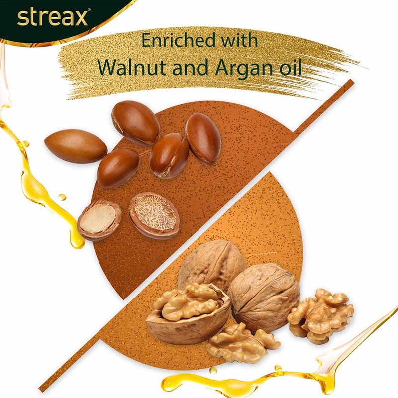 Streax Cream Hair Colour With Shine On Conditioner For All Hair Types - Cinnamon Red 5.66