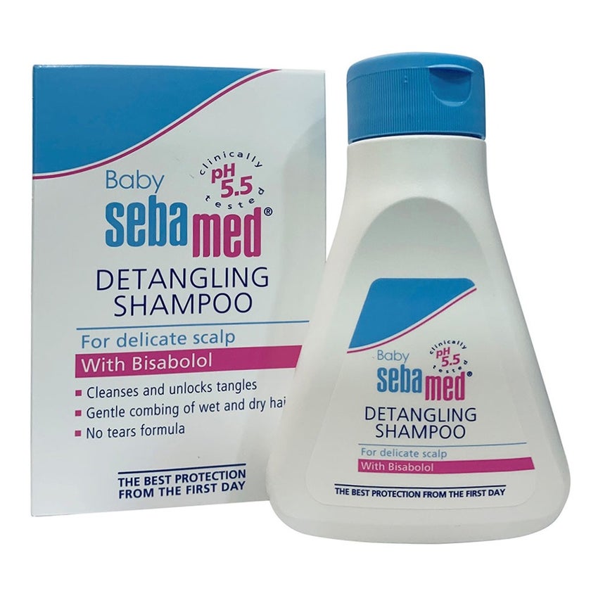 Sebamed Baby Detangling Shampoo With Soothing Bisabolol For Delicate Scalp 150ml