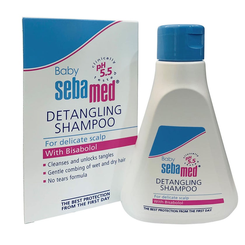 Sebamed Baby Detangling Shampoo With Soothing Bisabolol For Delicate Scalp 250ml