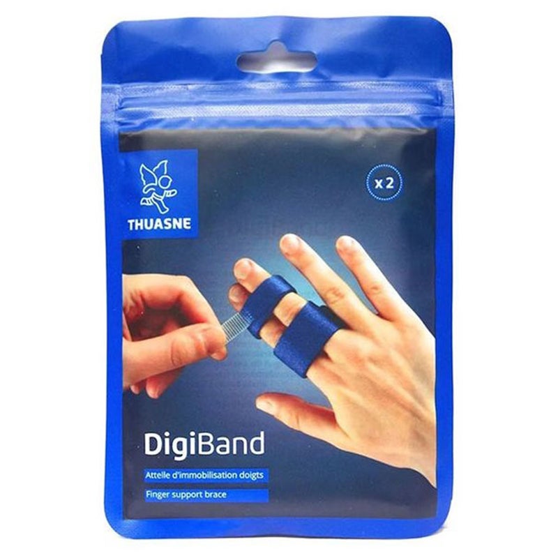 Thuasne Digi Band Finger Support Brace, One size, Pack of 2’s 