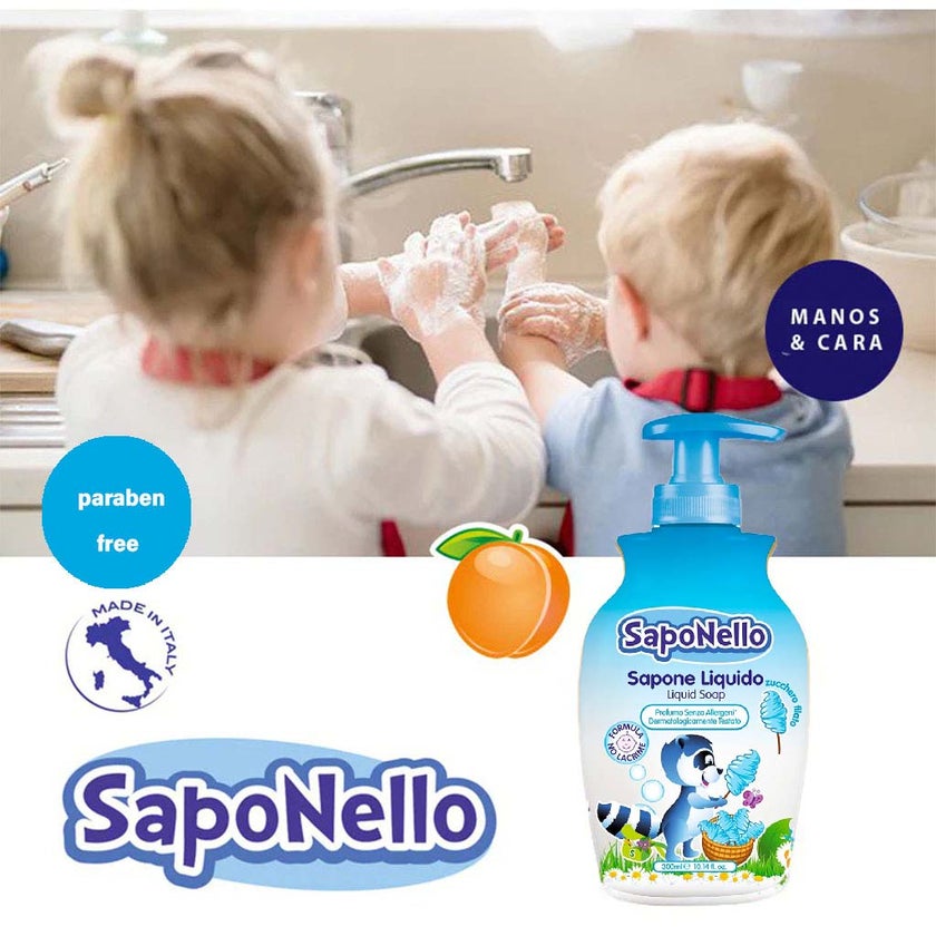 Saponello Baby Liquid Soap Cotton Candy 300ml
