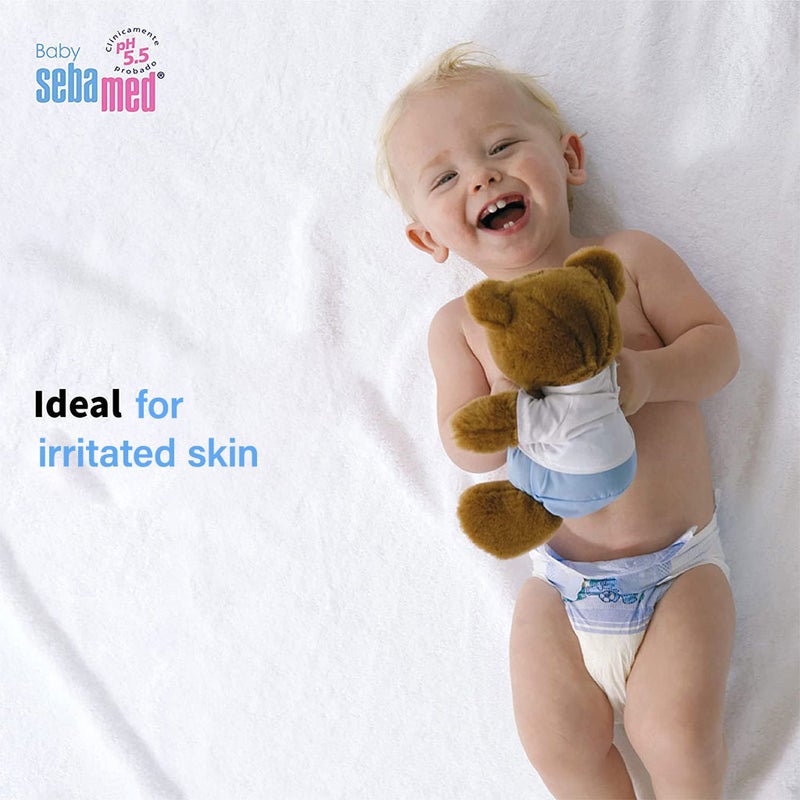 Sebamed Baby Cleansing Wet Wipes With Panthenol For Delicate Skin, Pack of 5 x 72's