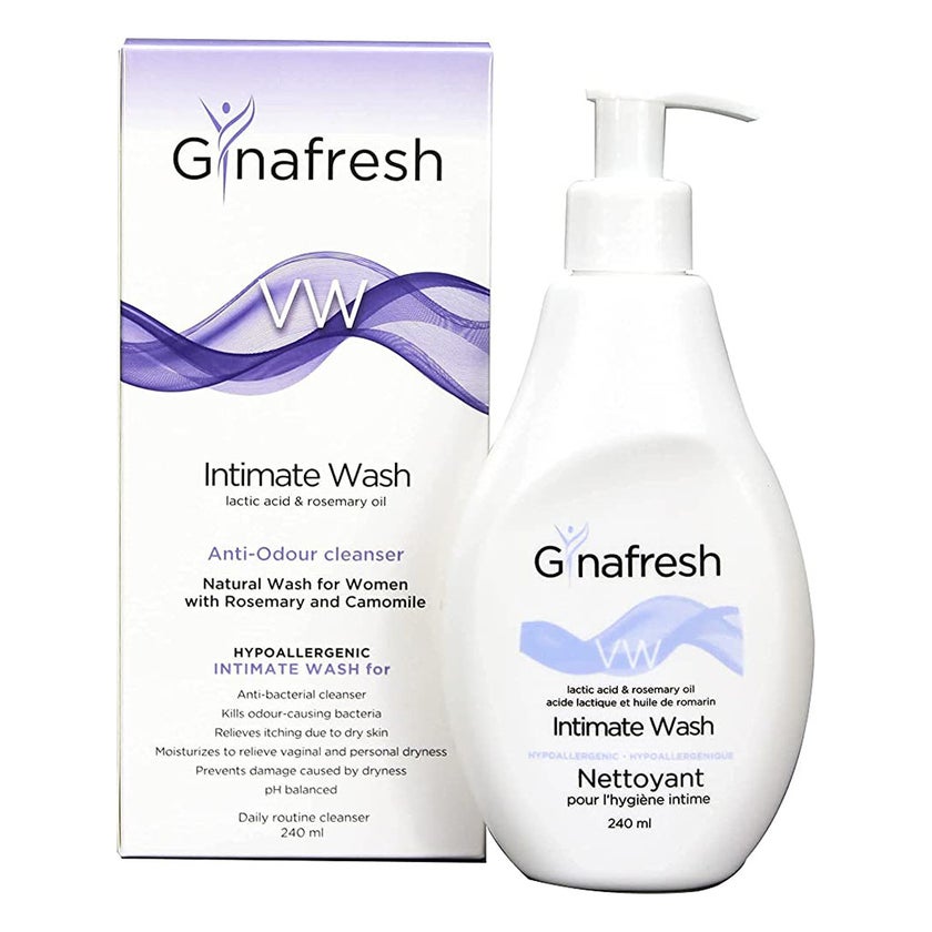 Gynafresh VW Anti-Odour Cleansing Anti-Bacterial Intimate Wash For Women 240ml