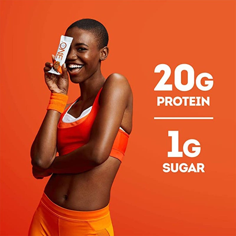 One Bar Gluten Free Protein Rich Peanut Butter Pie Flavored Protein Bar 60g