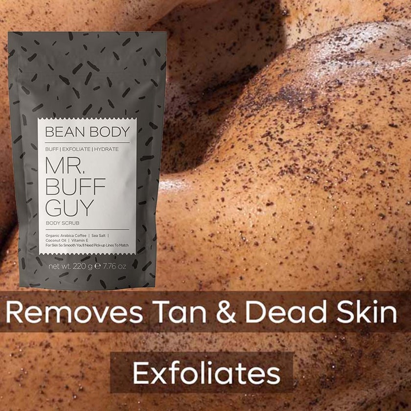 BeanBody Mr Buff Guy Polishing Body Scrub For Men 220g
