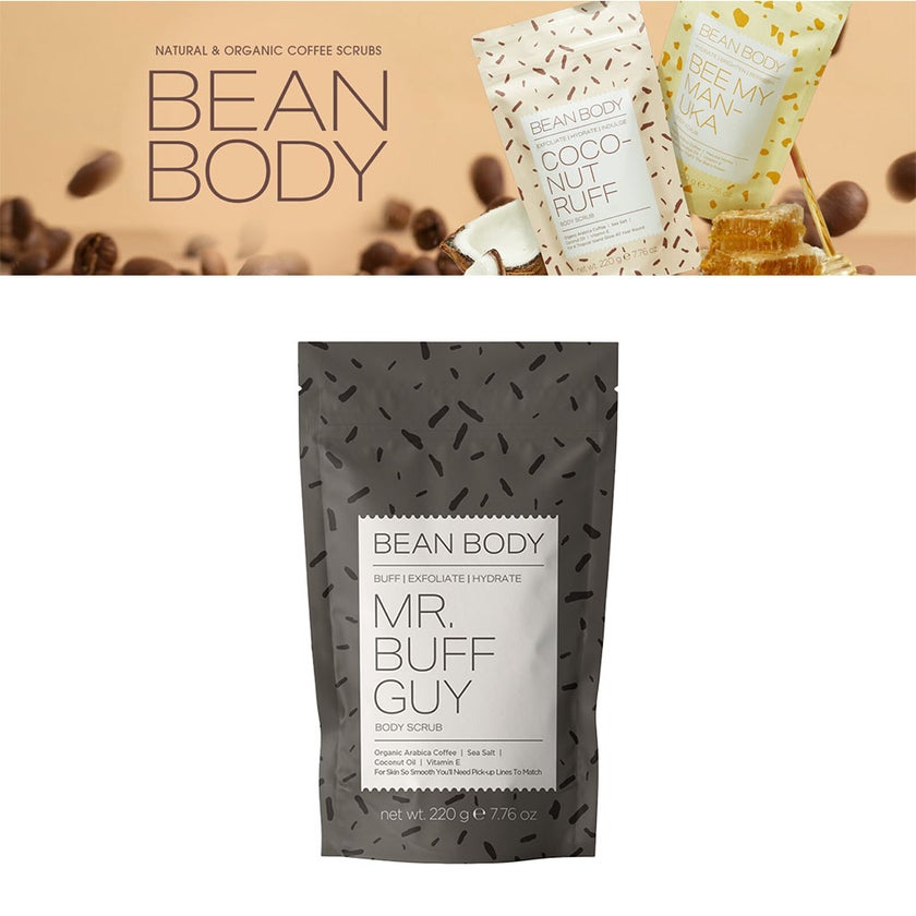 BeanBody Mr Buff Guy Polishing Body Scrub For Men 220g