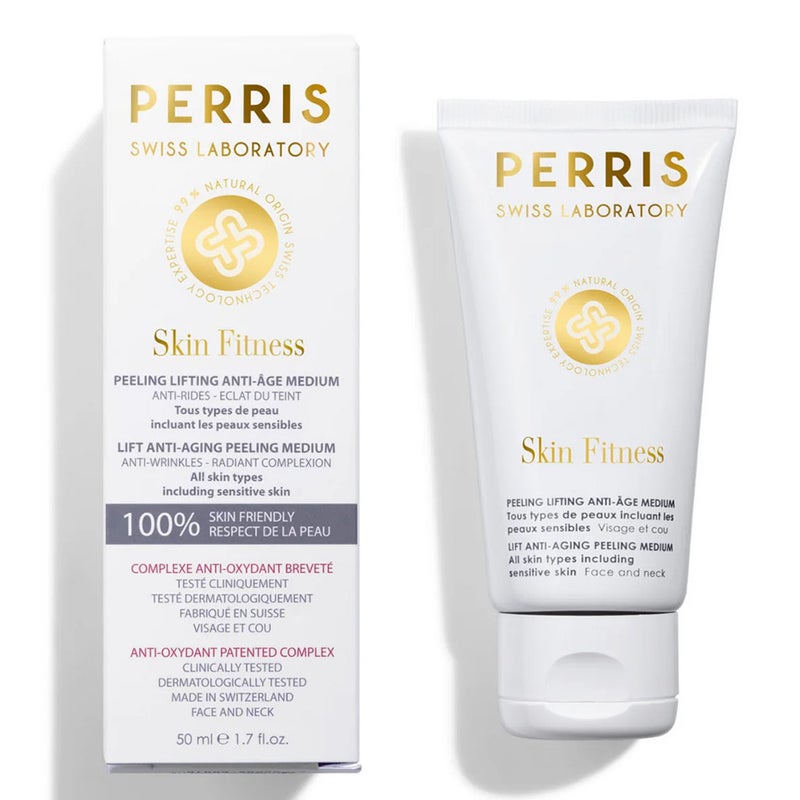 Perris Swiss Laboratory Skin Fitness Lift Anti-Aging & Anti-Wrinkle Peeling Medium Gel For Radiant Complexion 50ml