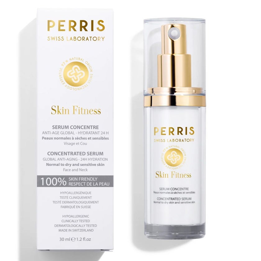 Perris Swiss Laboratory Skin Fitness Anti-Aging Hydrating Concentrated Serum For Normal to Dry, Sensitive Skin 30ml