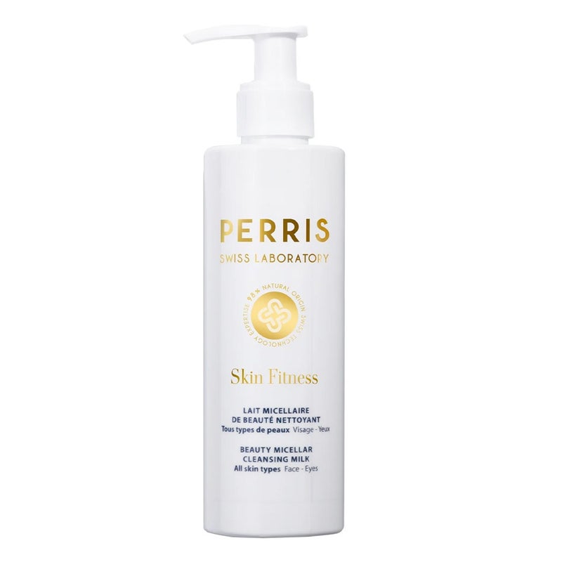 Perris Swiss Laboratory Skin Fitness Beauty Micellar Make-up removing & Cleansing Milk For Face & Eyes 200ml