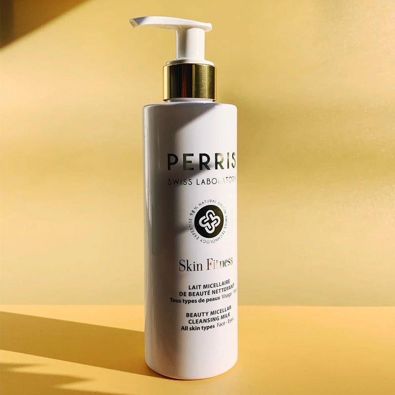 Perris Swiss Laboratory Skin Fitness Beauty Micellar Make-up removing & Cleansing Milk For Face & Eyes 200ml