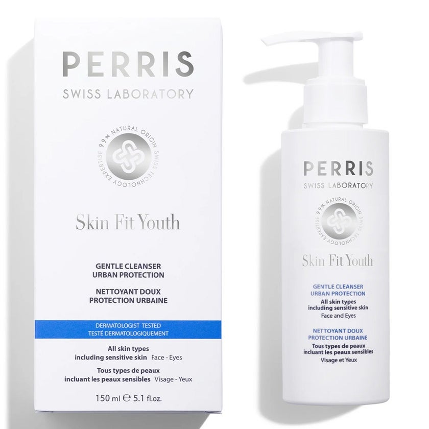Perris Swiss Laboratory Skin Fit Youth Urban Protection Gentle Cleansing Gel For All Skin Types 150ml