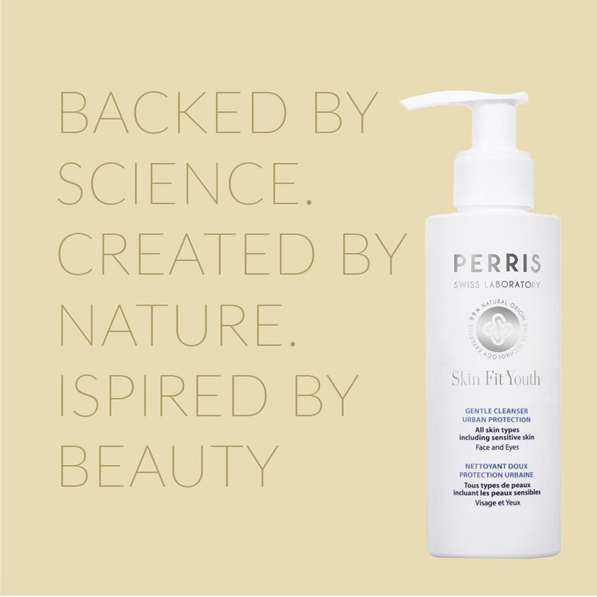 Perris Swiss Laboratory Skin Fit Youth Urban Protection Gentle Cleansing Gel For All Skin Types 150ml