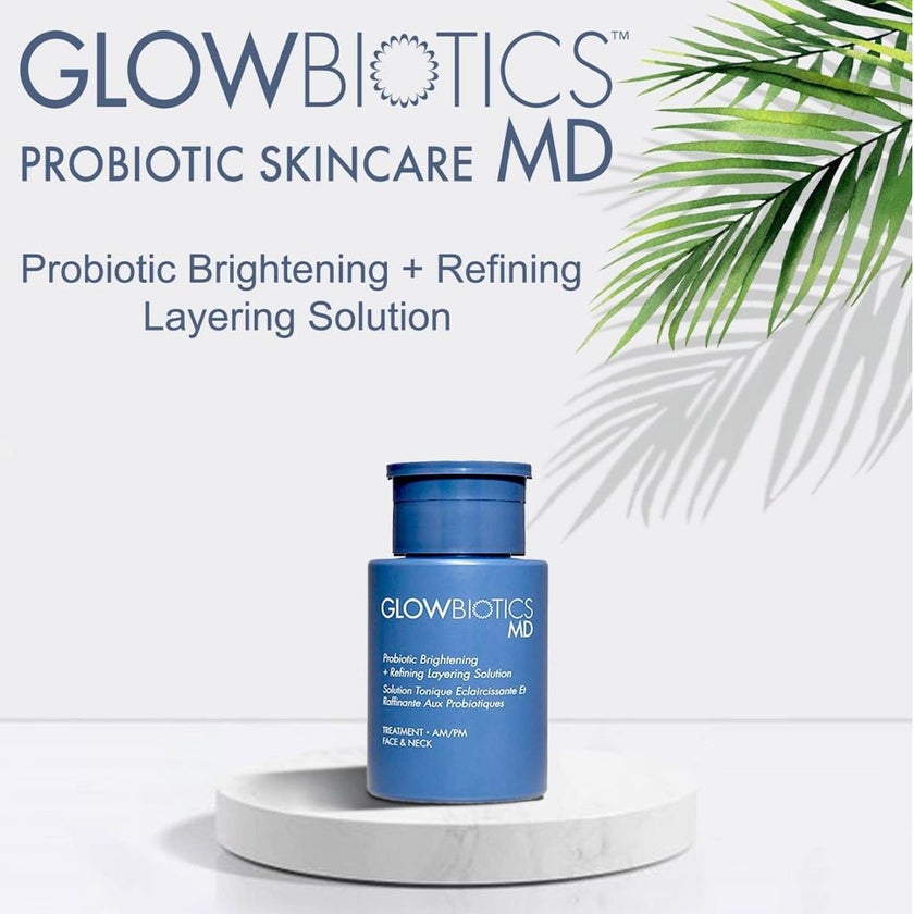 GlowBiotics Probiotic Brightening + Refining Layering Treatment Solution For Face And Neck 100ml