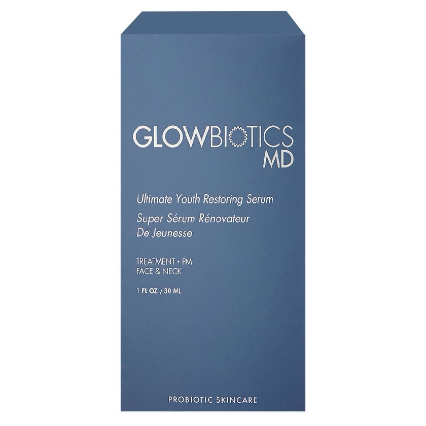 GlowBiotics Probiotic Ultimate Youth Restoring Anti-Aging Face Serum For Dry & Normal Skin 30ml