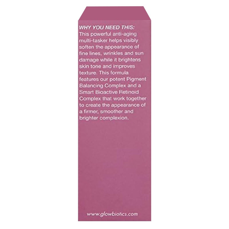 GlowBiotics Probiotic Retinol Anti-Aging + Brightening Treatment For All Skin Types 30ml