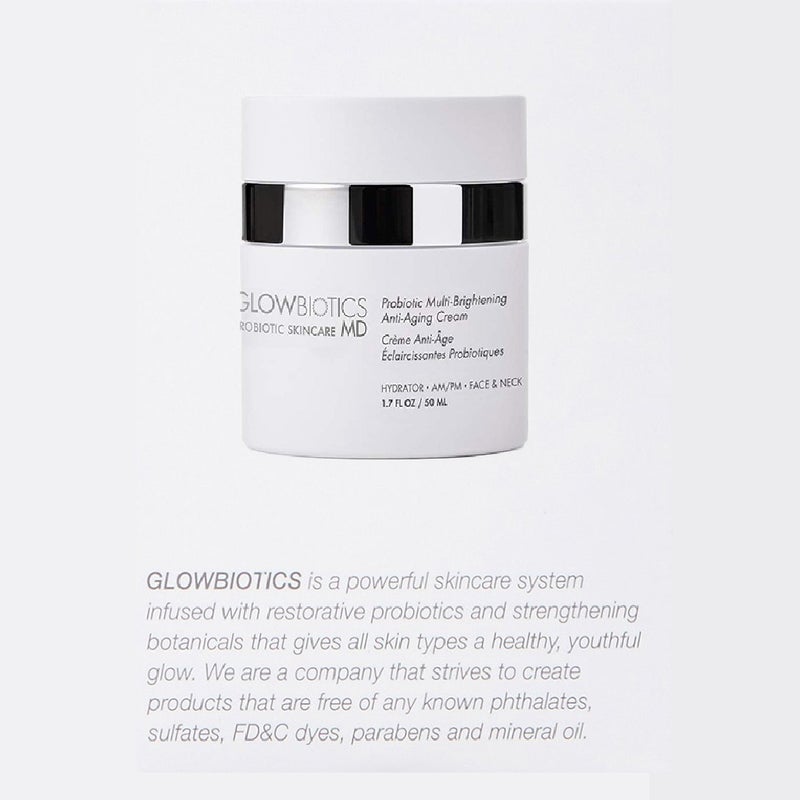 GlowBiotics Probiotic Multi-Brightening Anti-Aging Cream For Dry and Normal Skin 50ml