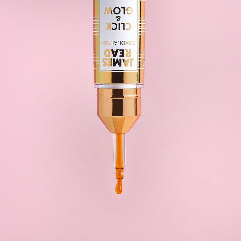 James Read Click & Glow Gradual Face Tanning Gel Drops 15ml