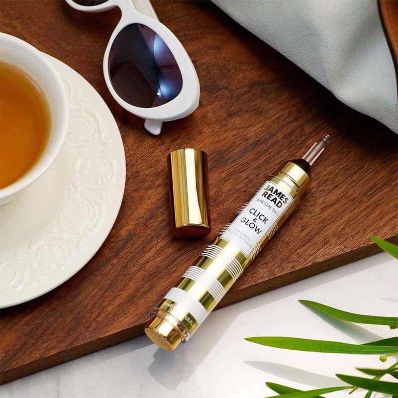 James Read Click & Glow Gradual Face Tanning Gel Drops 15ml