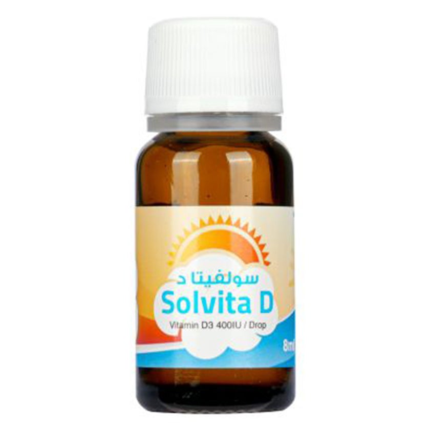 Solvita D Vitamin D3 400IU Oral Drops 8ml