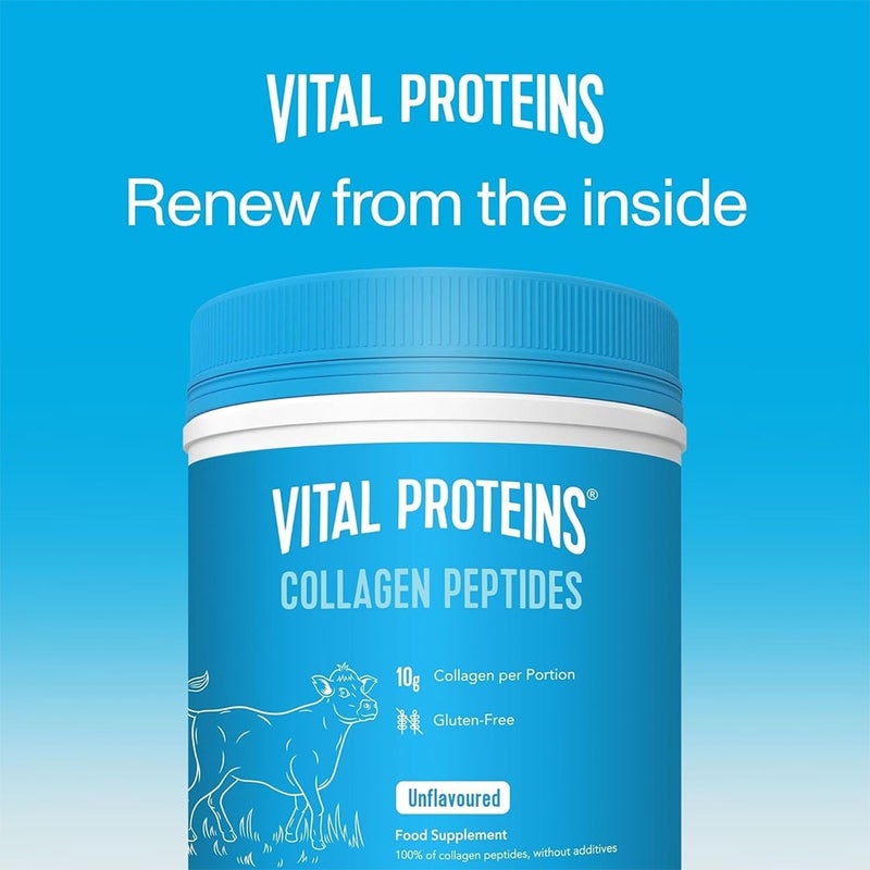 Vital Proteins Collagen Peptides Unflavoured Powder For Hair, Skin & Nails 567g