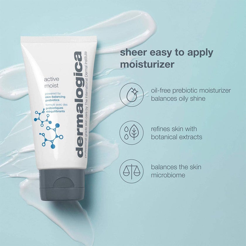Dermalogica Active Moist Oil Free Moisturizer With Prebiotics 50ml