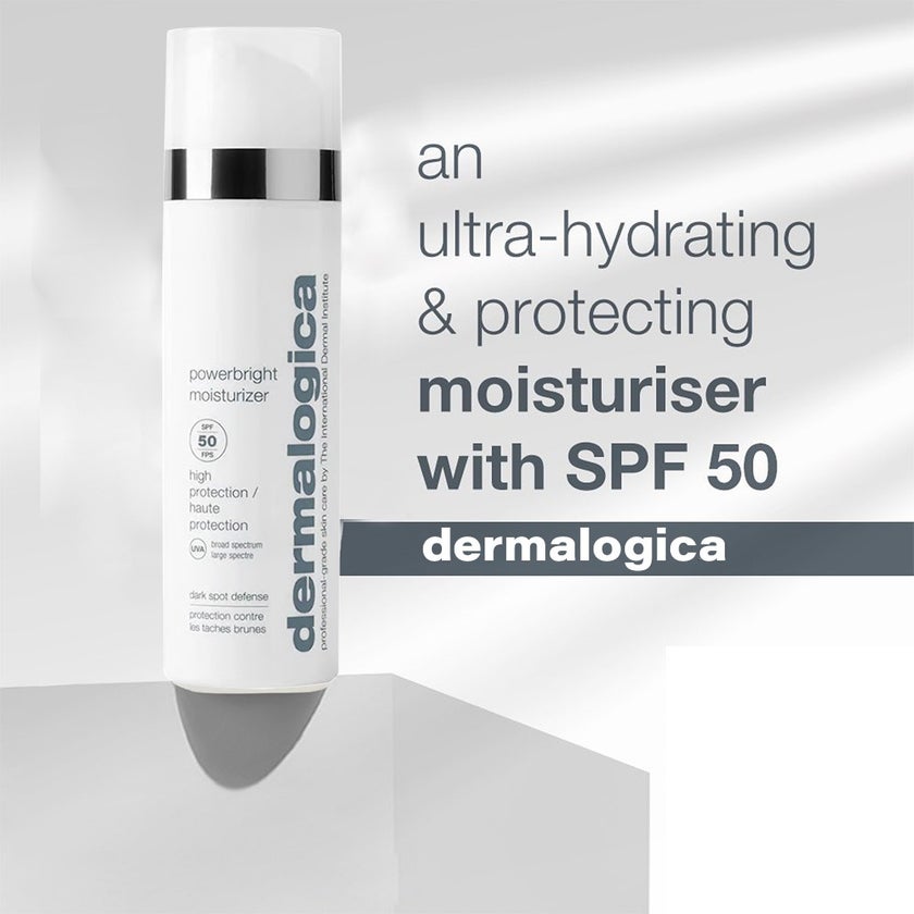 Dermalogica Powerbright Dark Spot Defense Moisturiser With SPF50 Sun Protection 50ml