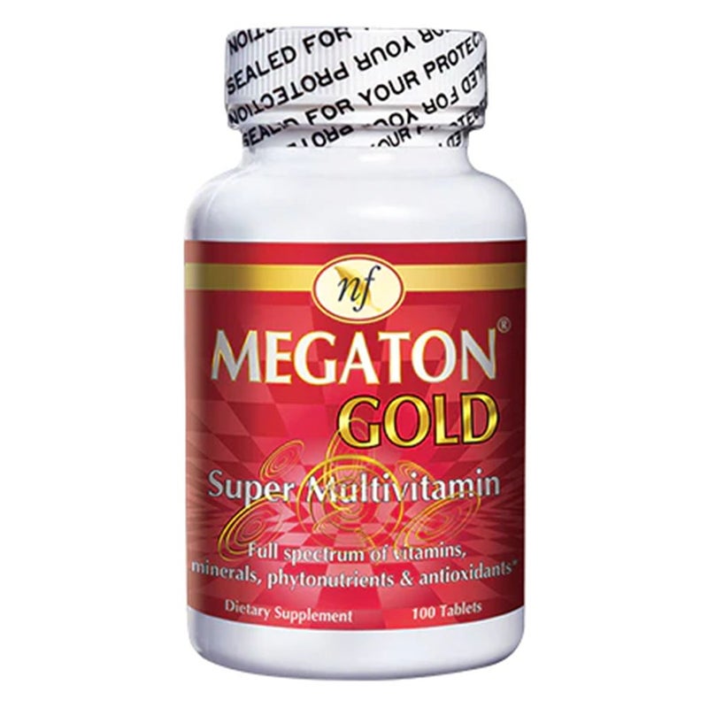 Natural Fervor Megaton Gold Super Multivitamin Supplement Tablets, Pack of 100's