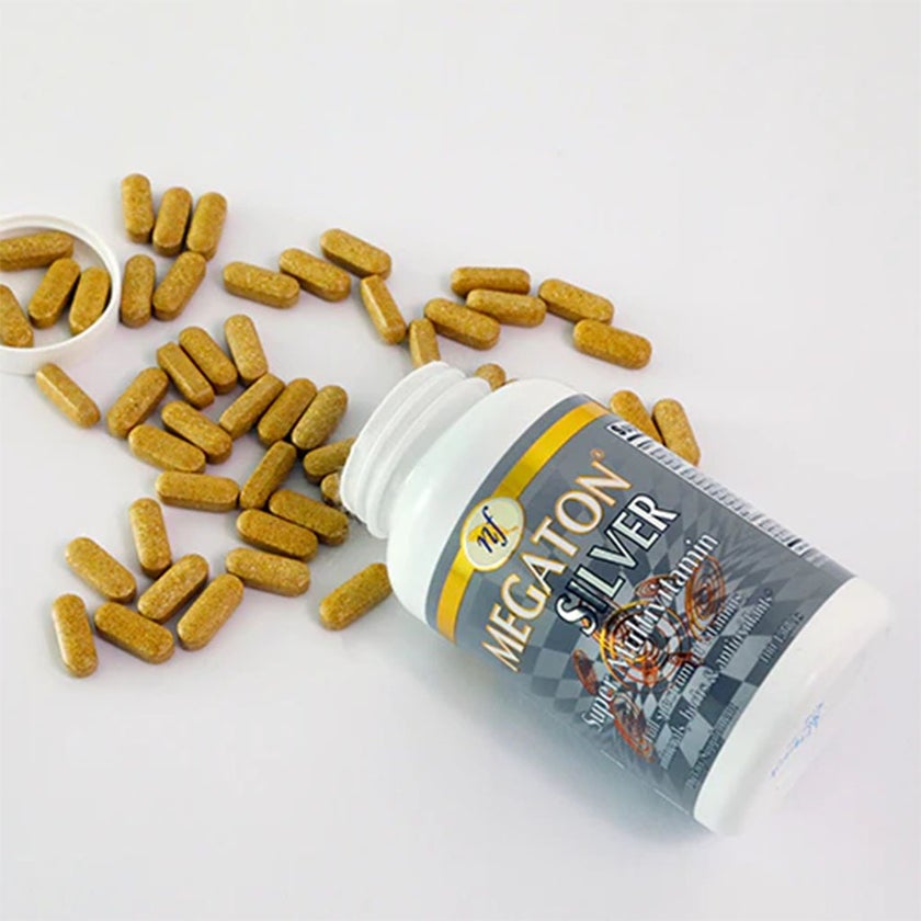Natural Fervor Megaton Silver Super Multivitamin Tablets For Men, Pack of 100's