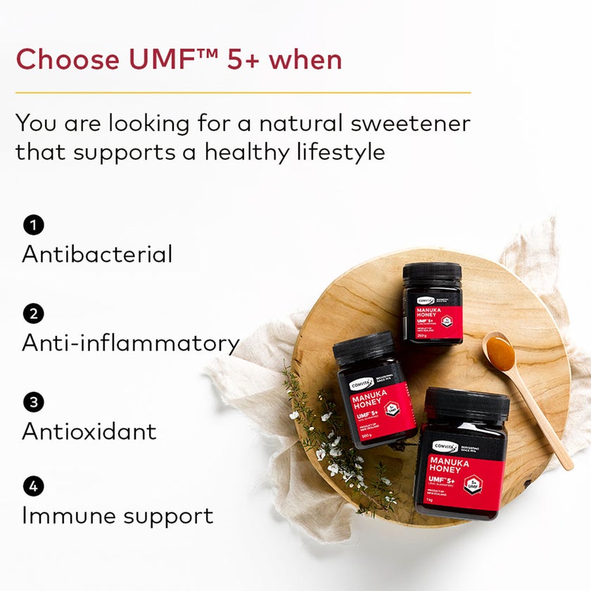 Comvita Manuka Honey With UMF 5+ & MGO 83+ 250g