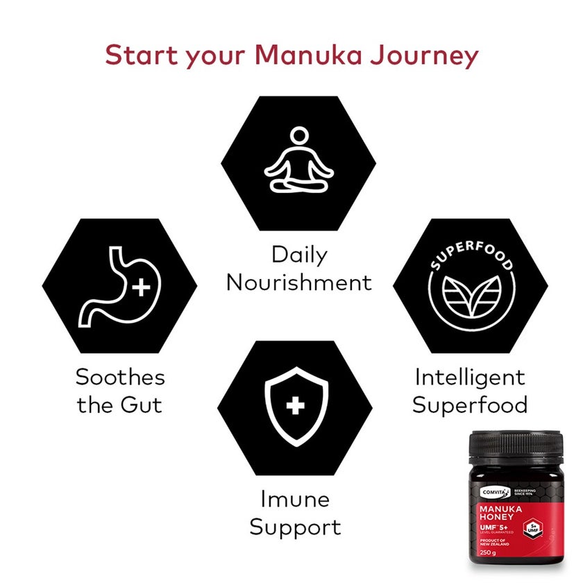 Comvita Manuka Honey With UMF 5+ & MGO 83+ 250g