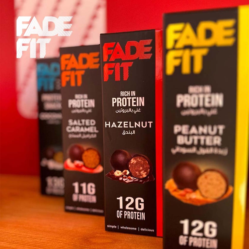 Fade Fit Protein Balls Snack, Peanut Butter 60g