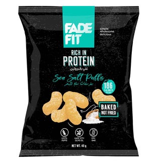 Fade Fit Rich In Protein Sea Salt Baked Puffs 40g