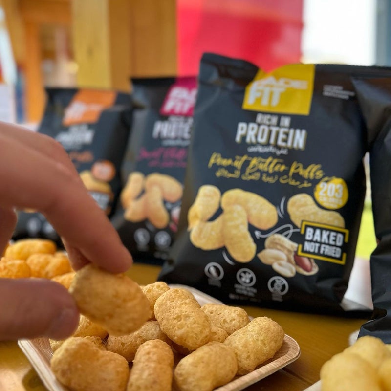 Fade Fit Rich In Protein Sweet Chilli Baked Puffs 40g