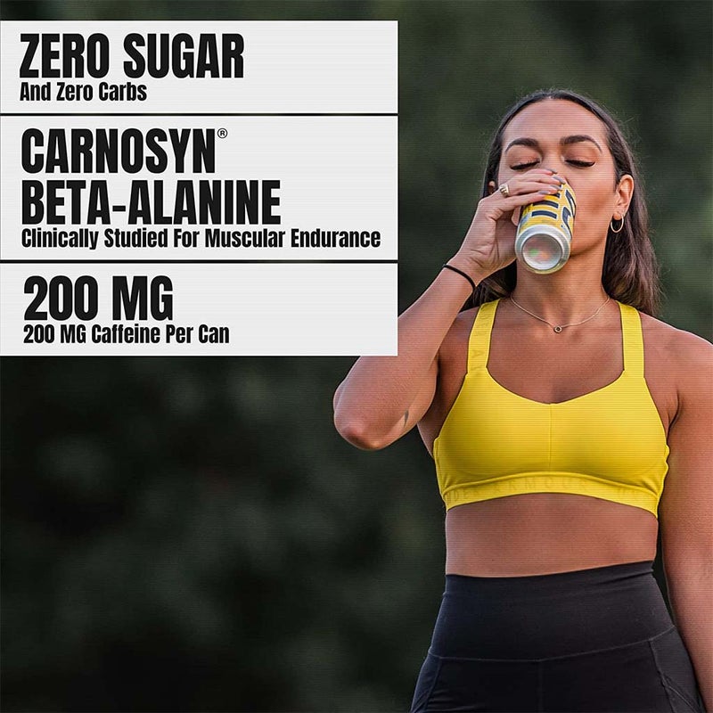 Cellucor C4 Carbonated Zero Sugar Energy Drink, Midnight Cherry 473ml