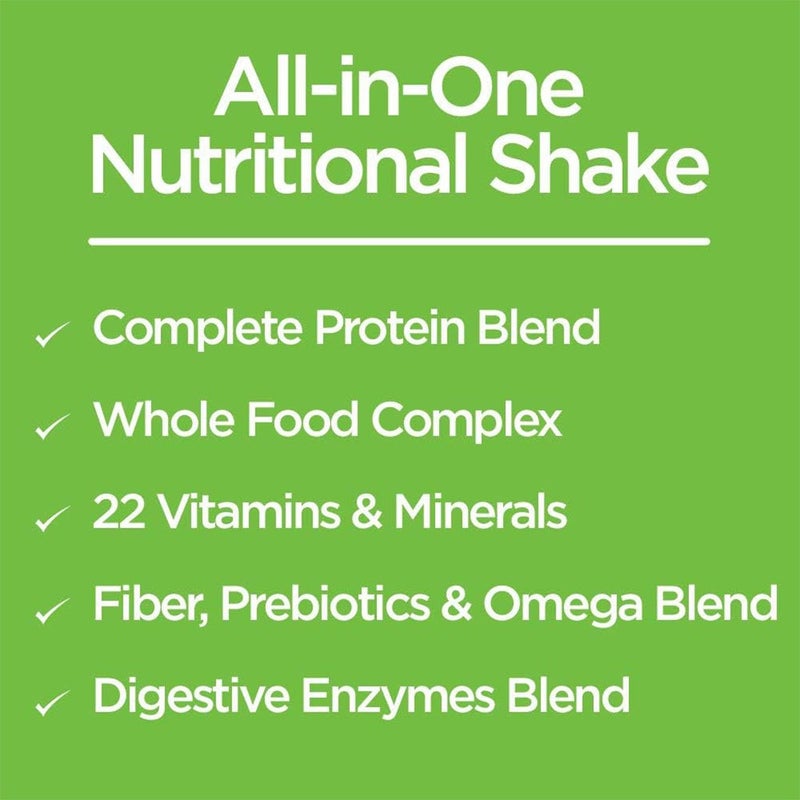 Naturade VeganSmart All-in-One Nutritional Shake Powder, Vanilla Flavor, 15 Servings - 645g