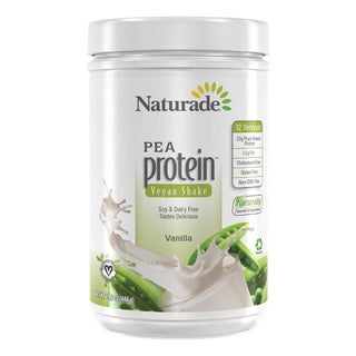 Naturade Pea Protein Vegan Shake Plant Based Protein Powder, Vanilla Flavor, 12 Servings - 444g