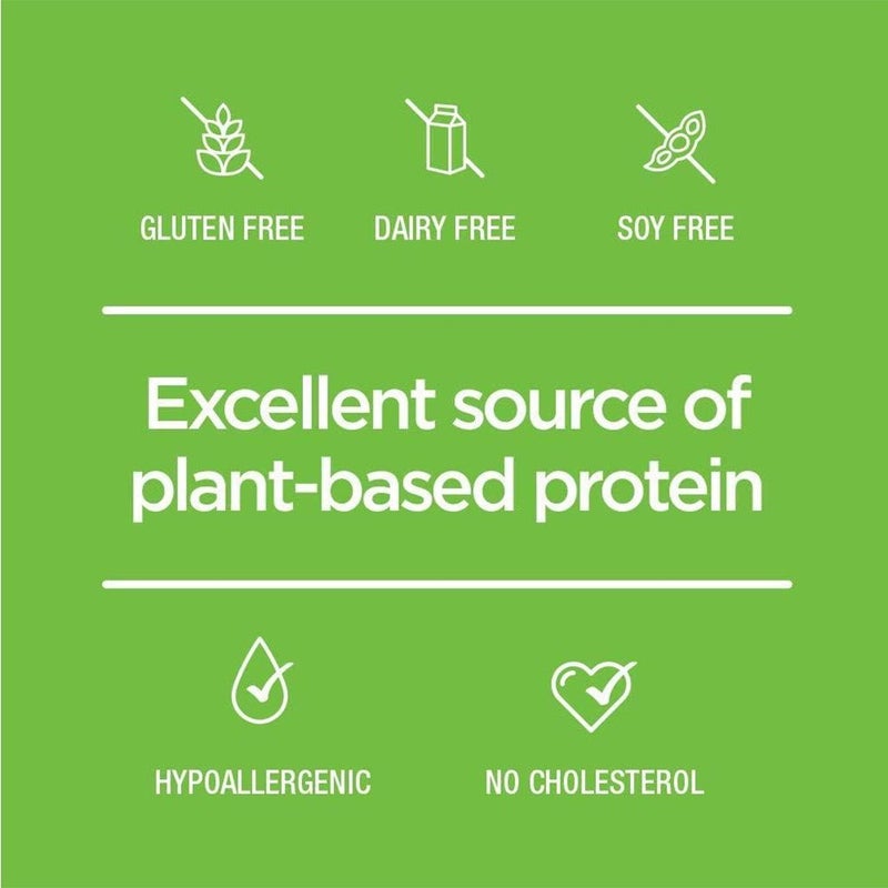 Naturade Pea Protein Vegan Shake Plant Based Protein Powder, Vanilla Flavor, 12 Servings - 444g