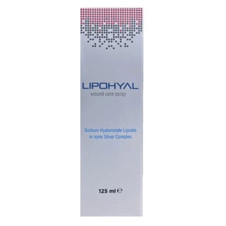 Lipohyal Wound Care Antiseptic Spray 125ml 
