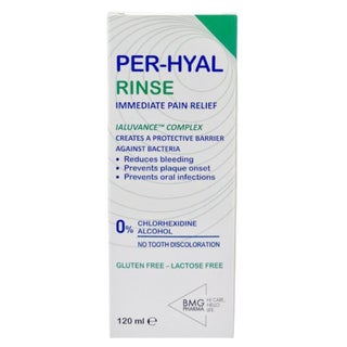 Per-Hyal Oral Rinse Mouthwash For Gum Pain 120ml 