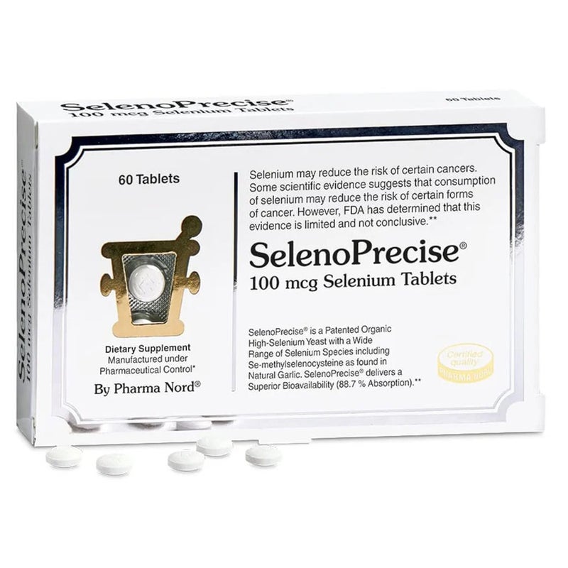 SelenoPrecise 100mcg Selenium Supplement Tablets, Pack of 60’s