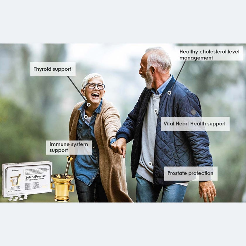 SelenoPrecise 100mcg Selenium Supplement Tablets, Pack of 60’s